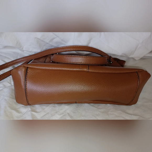 A Relic Brand Tan Brown Satchel Crossbody Bag - Picture 3 of 7